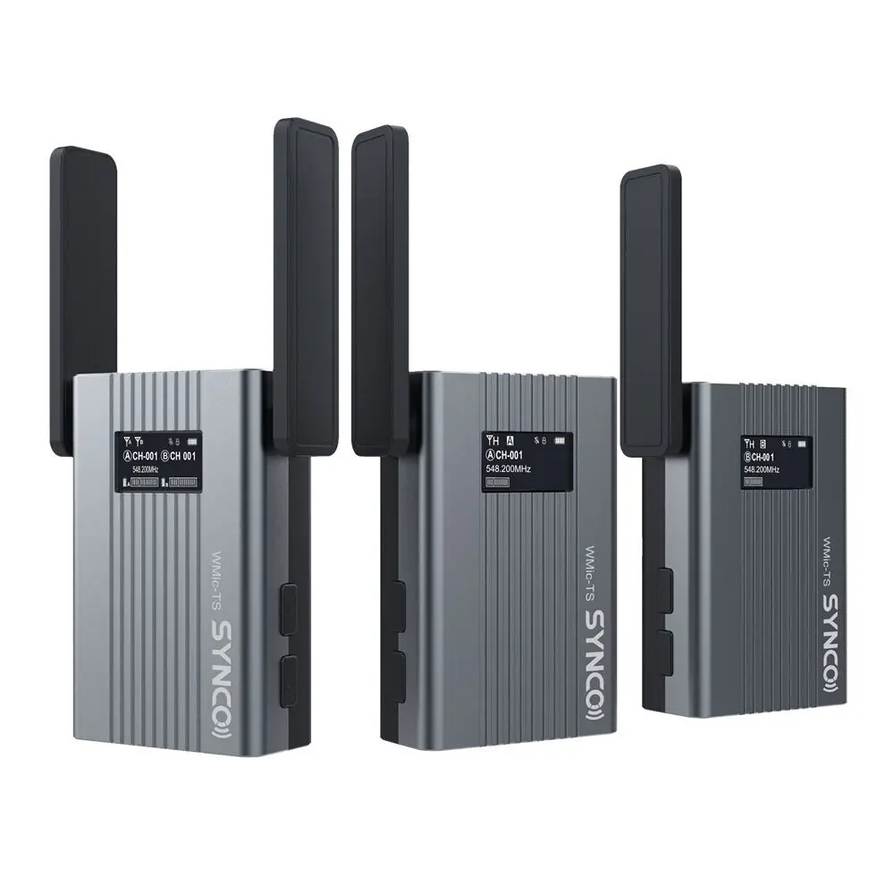 Synco Uhf Wireless Lavalier Microphone System Rx/Tx Kit [3-Pieces] 1