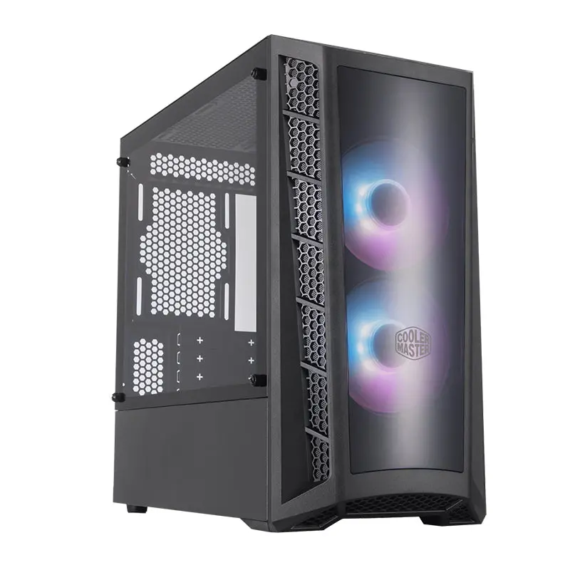 Cooler Master Mcbb320lkgnns02 Masterbox Mb320l Argb Tg Mini Tower Matx Case 1