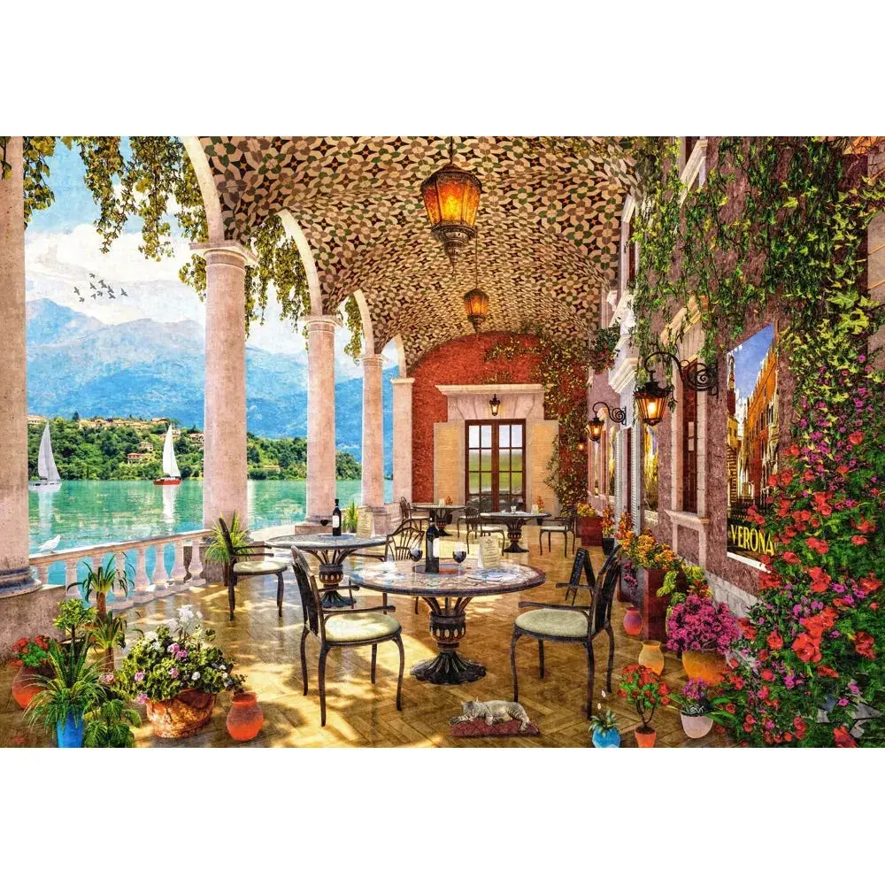Castorland 1500-Pieces Lakeside Terrace Puzzle 2