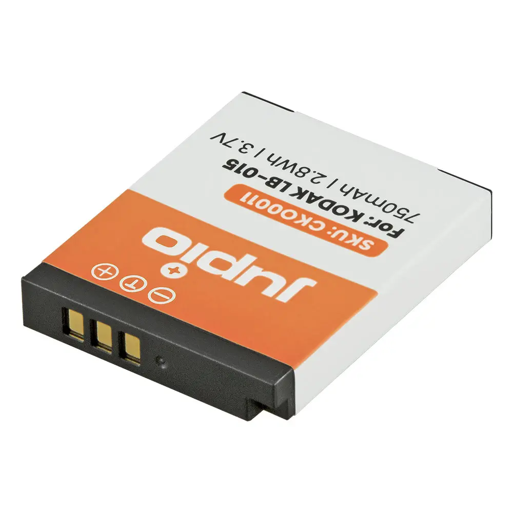 Jupio Li-Ion 3.7V 750Mah Battery For Kodak Lb-015 Camera 1