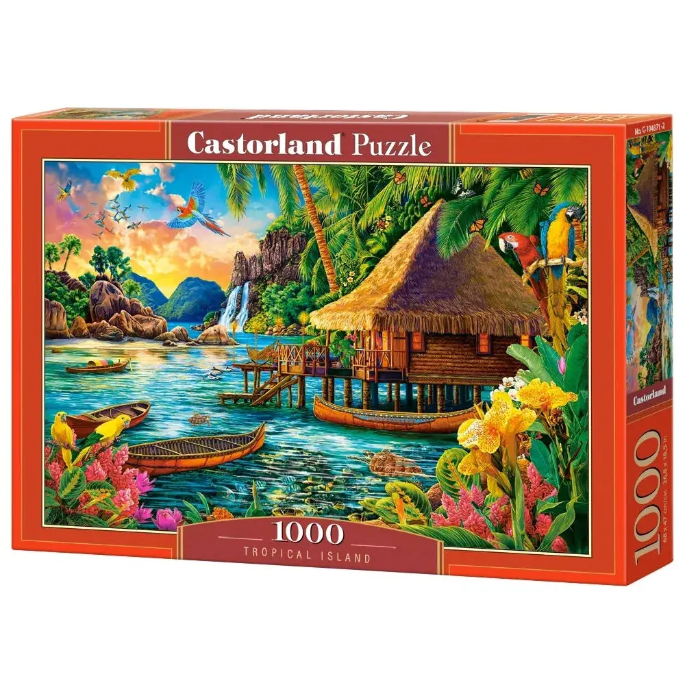 Castorland 1000-Pieces Tropical Island Puzzle 1
