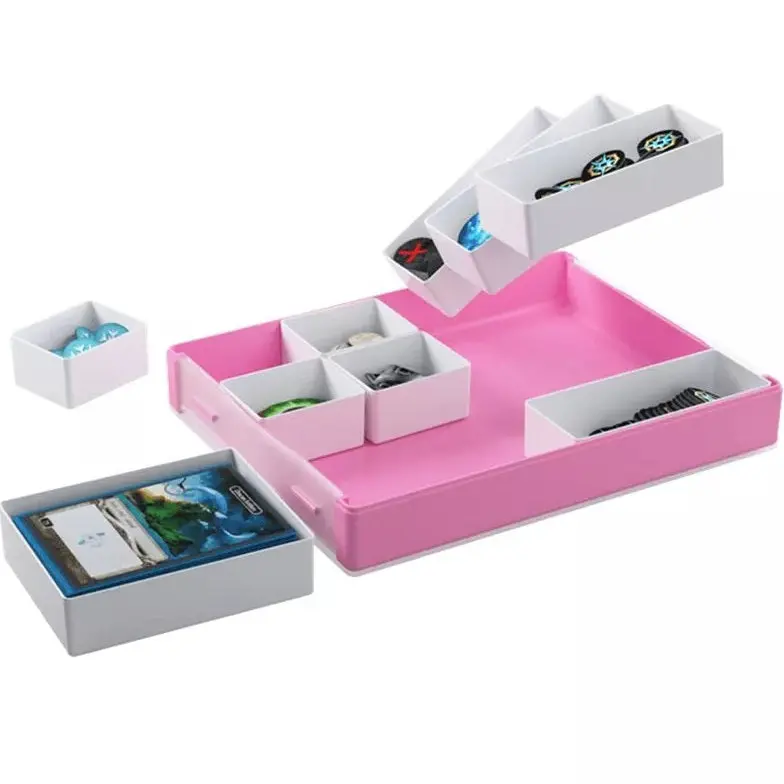 Gamegenic Token Silo Convertible Card Dice Tray (Pink) 1