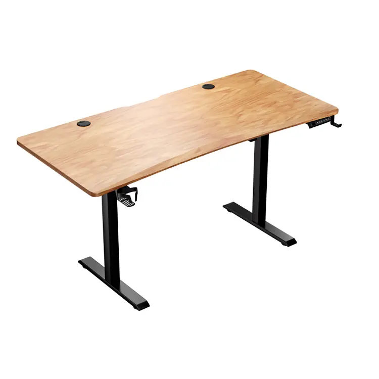 1St Player Electric Standing Computer Desk 140Cm X 60Cm (Burlywood) 1