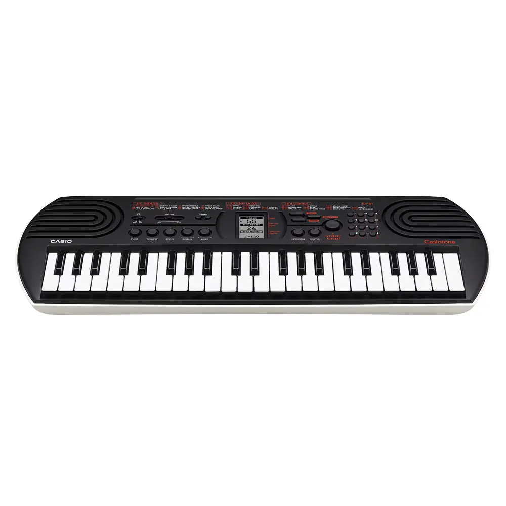 Casio Casiotone Sa81 44-Key Musical Portable Mini Electric Keyboard Black 1