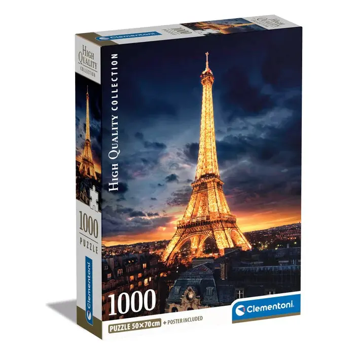 1000Pc Tour Eiffel Compact Puzzle 1