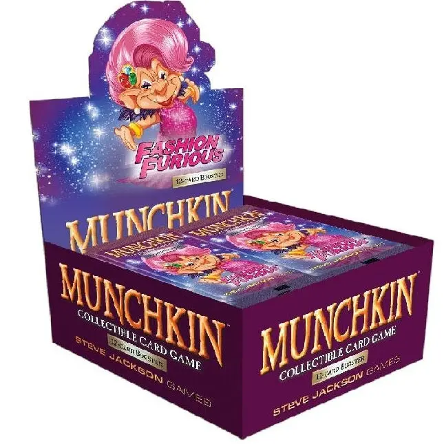 Steve Jackson Games Munchkin Ccg Fashion Furious Booster Display 24 1