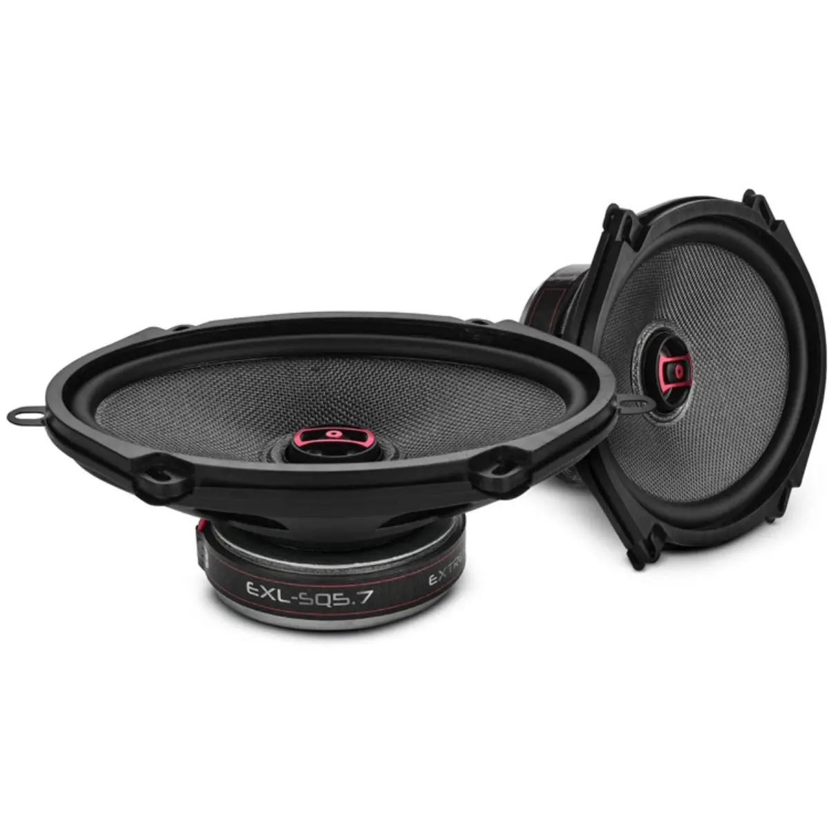 Ds18 Exl-Sq 5X7" 2-Way Speaker W/ Glass Fiber Cone 120W Rms (Pair) 1