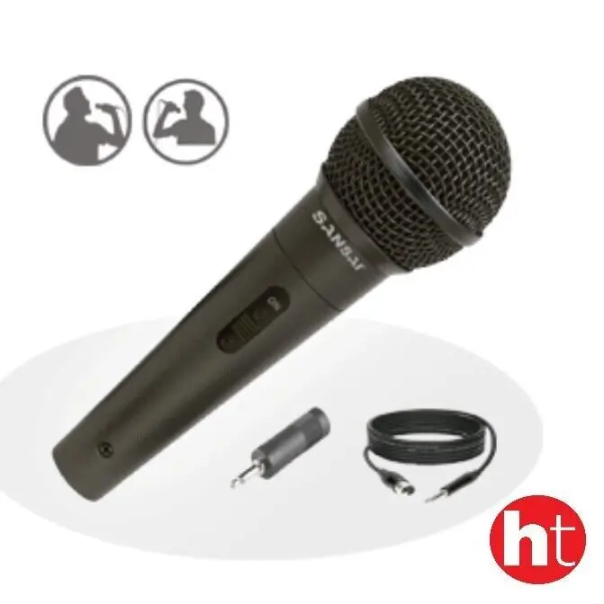 Sansai Dynamic Corded Professional Vocal Microphone 2