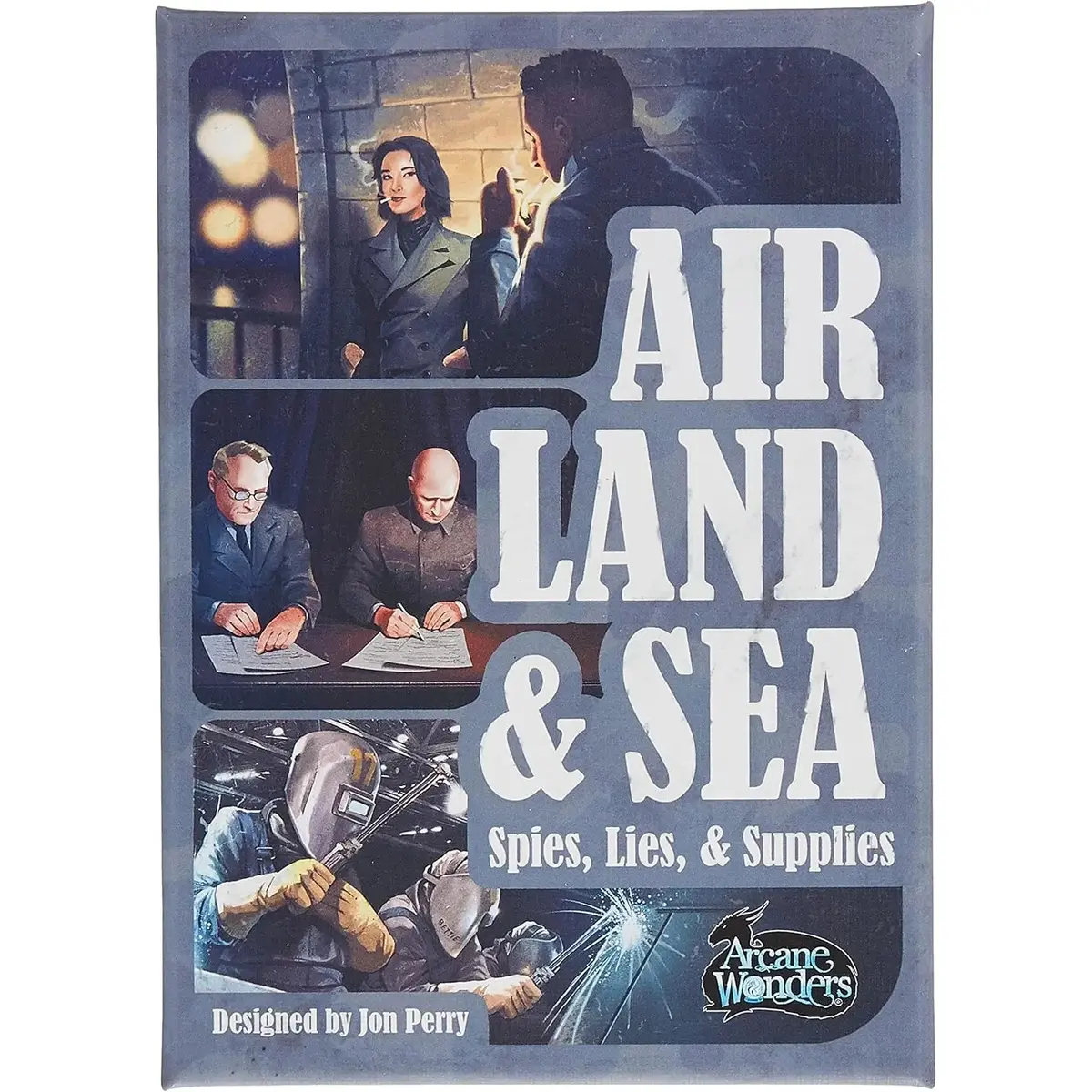 Arcane Wonders Air Land & Sea - Spies Lies & Supplies Tabletop Game Standalone Expansion 1