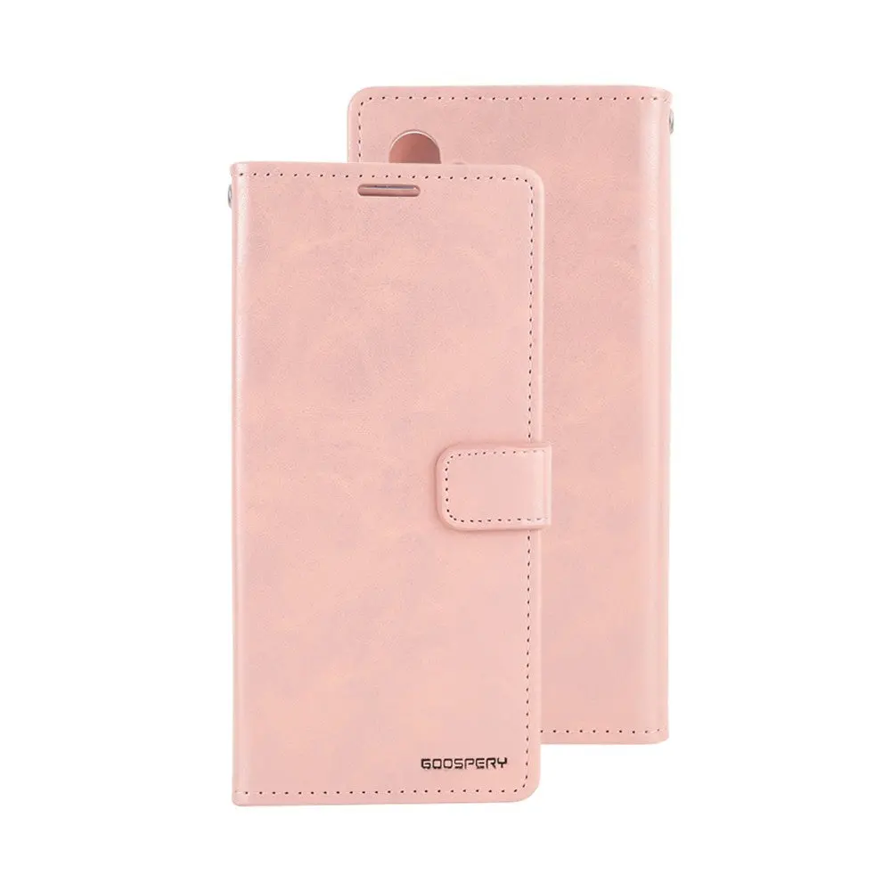 Goospery Bluemoon Diary For Galaxy A17 - Rose Gold 1