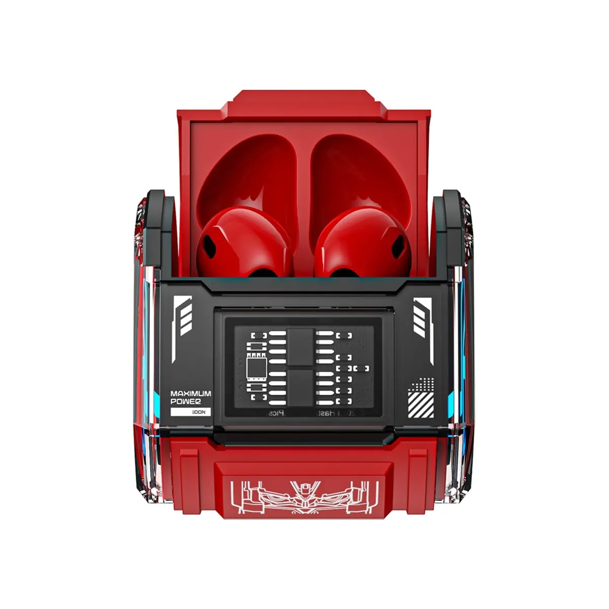 Transformers Mg-C03 True Wireless Bluetooth Earbuds (Optimus Prime Red) 1