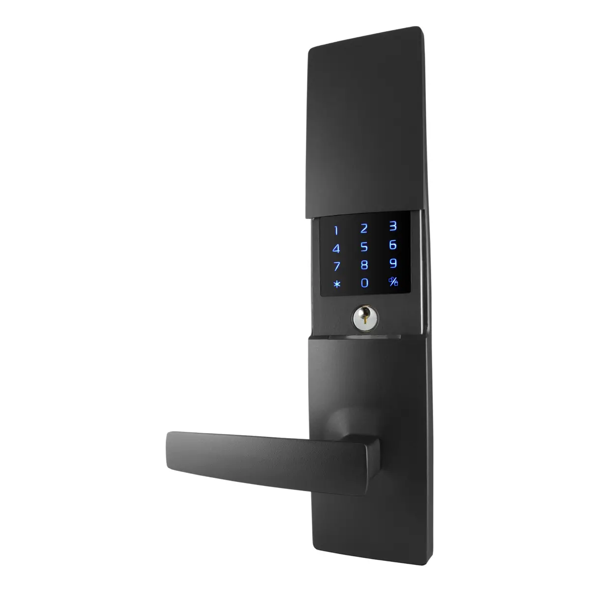 Gainsborough Freestyle Wifi Entrance Trilock (Matte Black) 1