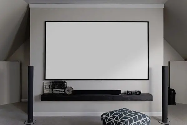 Elite Screens Aeon Series 110" 16:9 4K Edge Free Projection Screen 2