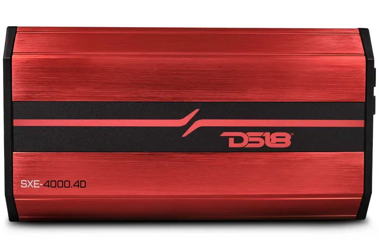 Ds18 Sxe-4000.4D Sxe 430W X 4-Channel Class D Amplifier (Red) 2