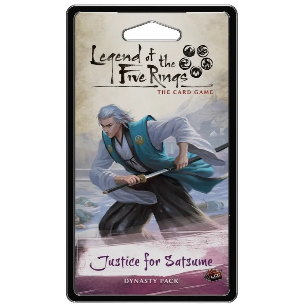 Fantasy Flight Games Legend Of The Five Rings: The Card Game Justice For Satsume Board Game 1