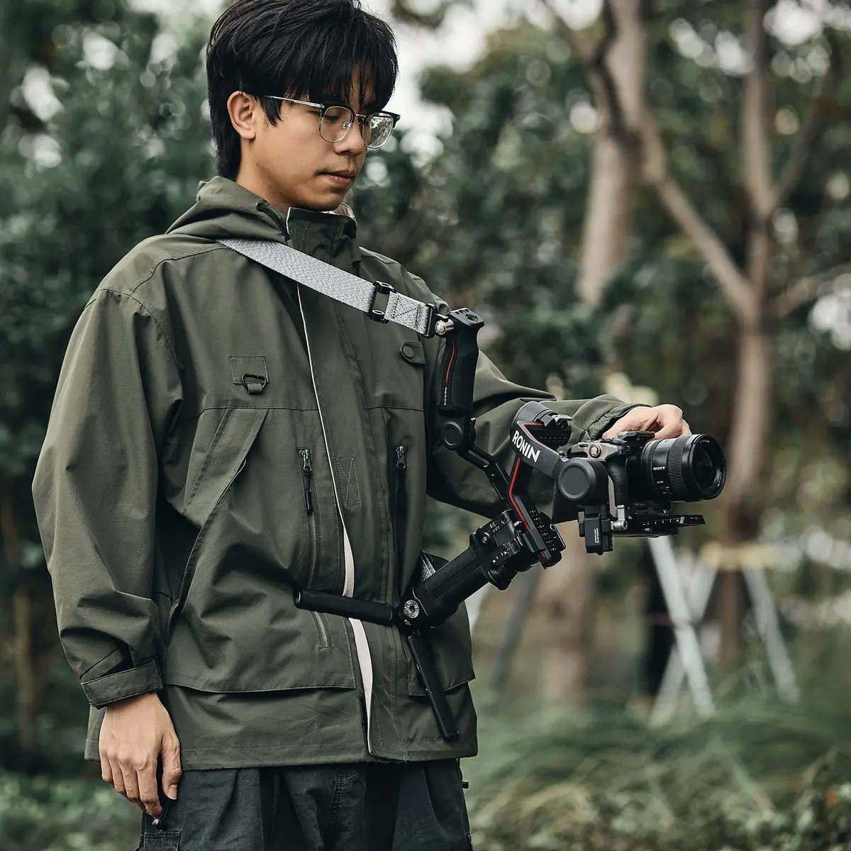 Smallrig Sling Handle And Shoulder Strap Kit For Dji Rs Gimbals 2