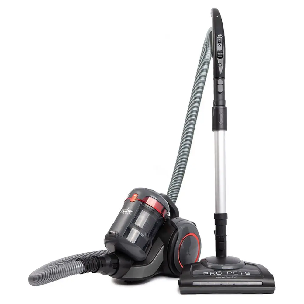 Sauber Pro Pets Bagless Vacuum Cleaner With Deep-Cleaning Power Head Black 1