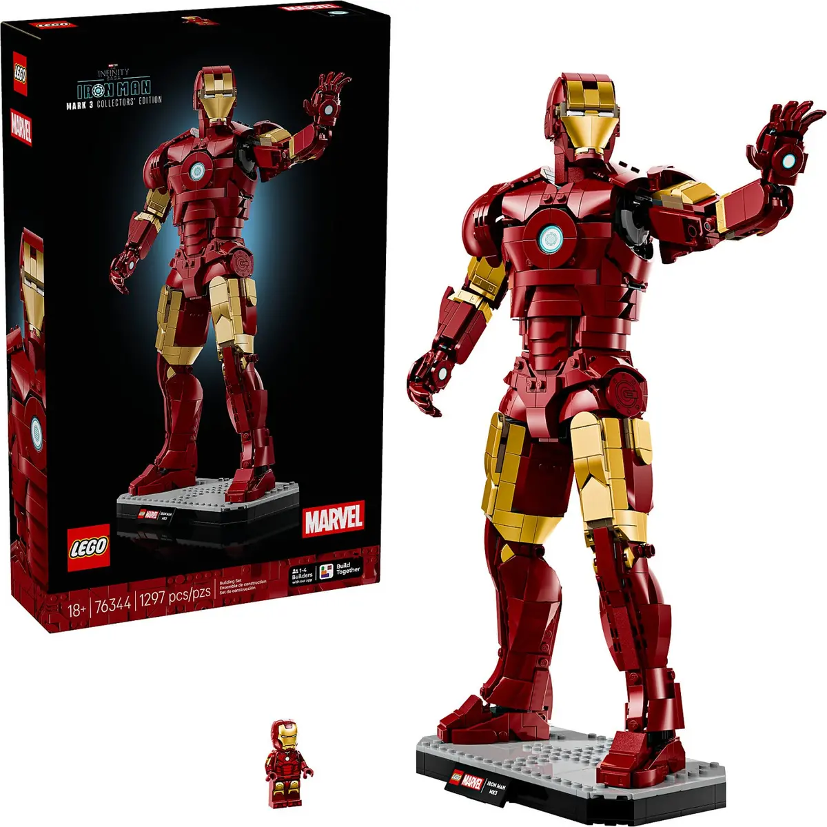 Lego 76344 Iron Man Mark 3 Collectors Edition - Marvel Super Heroes 1