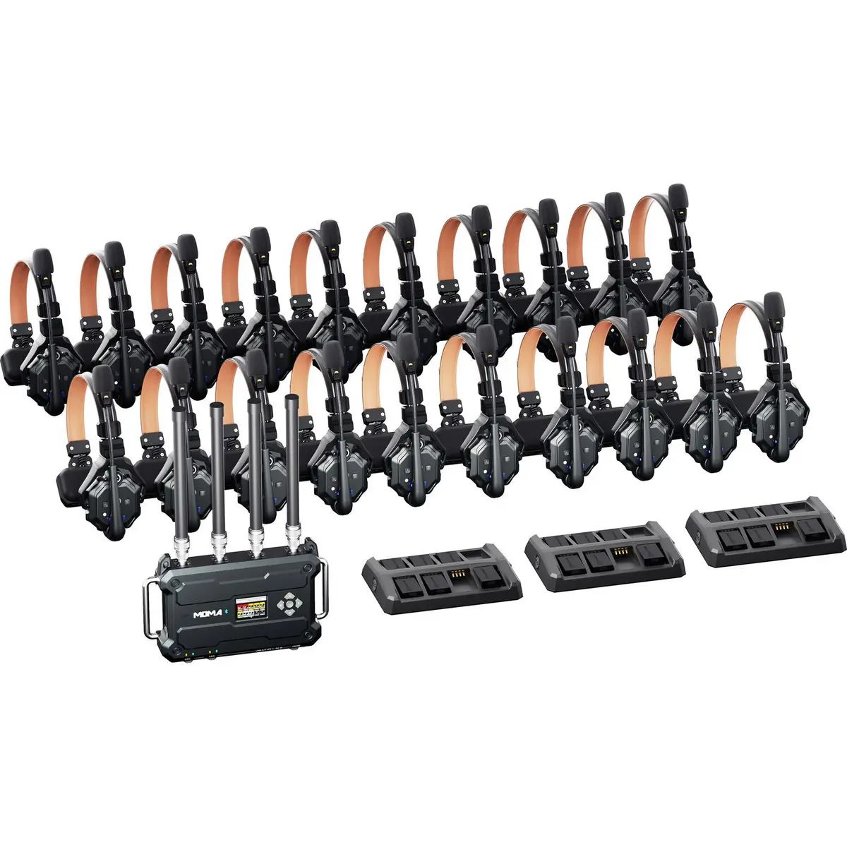 Hollyland Solidcom C1 Pro Roaming Hub 20S Full-Duplex Wireless Intercom System 1
