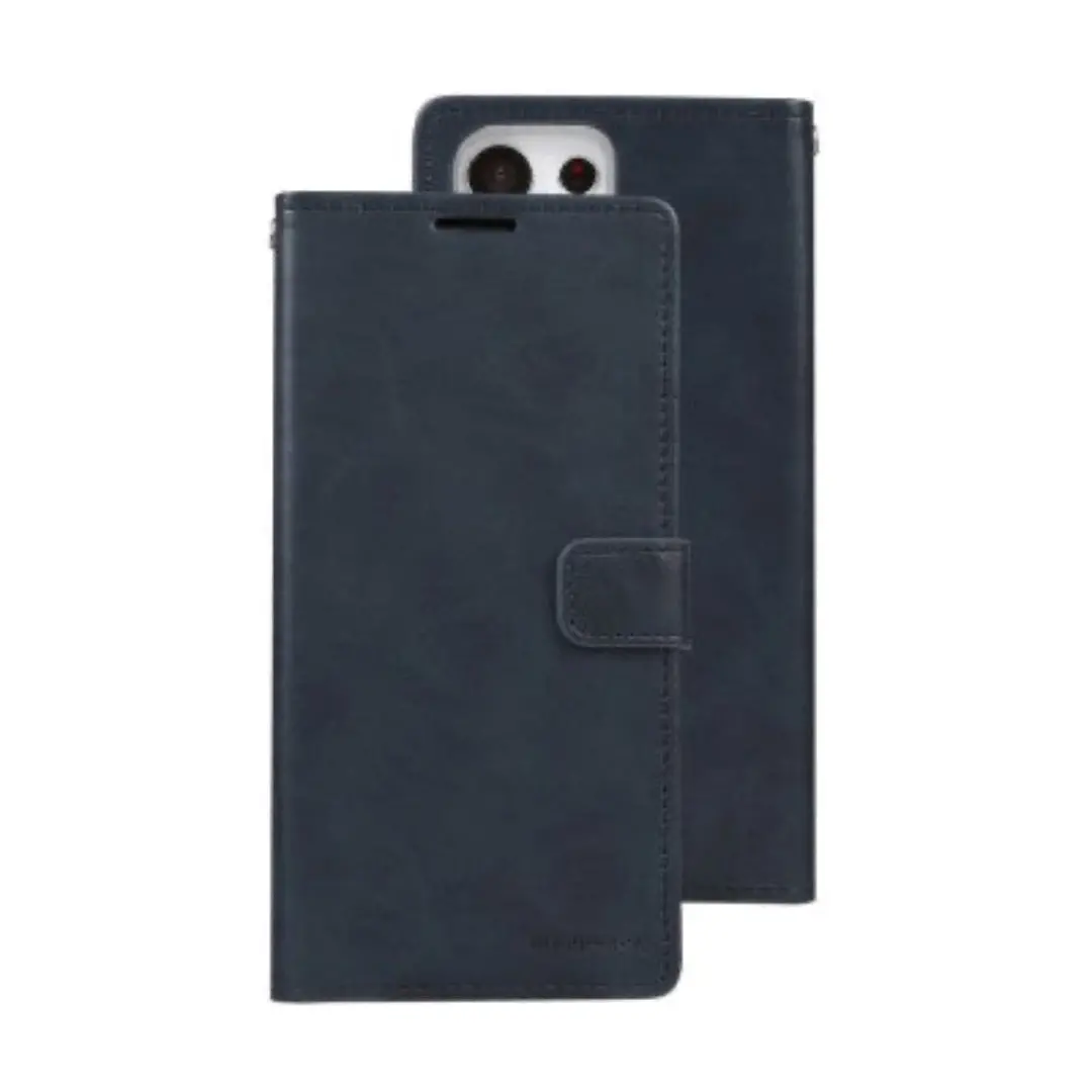 Goospery Bluemoon Diary For Samsung Galaxy S23 Ultra - Navy 1