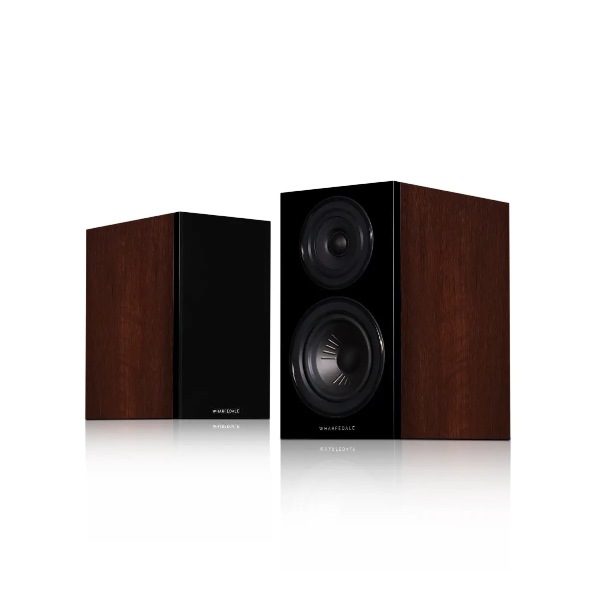 Wharfedale Diamond 12.1 Bookshelf Loudspeakers - Pair (Walnut) 1