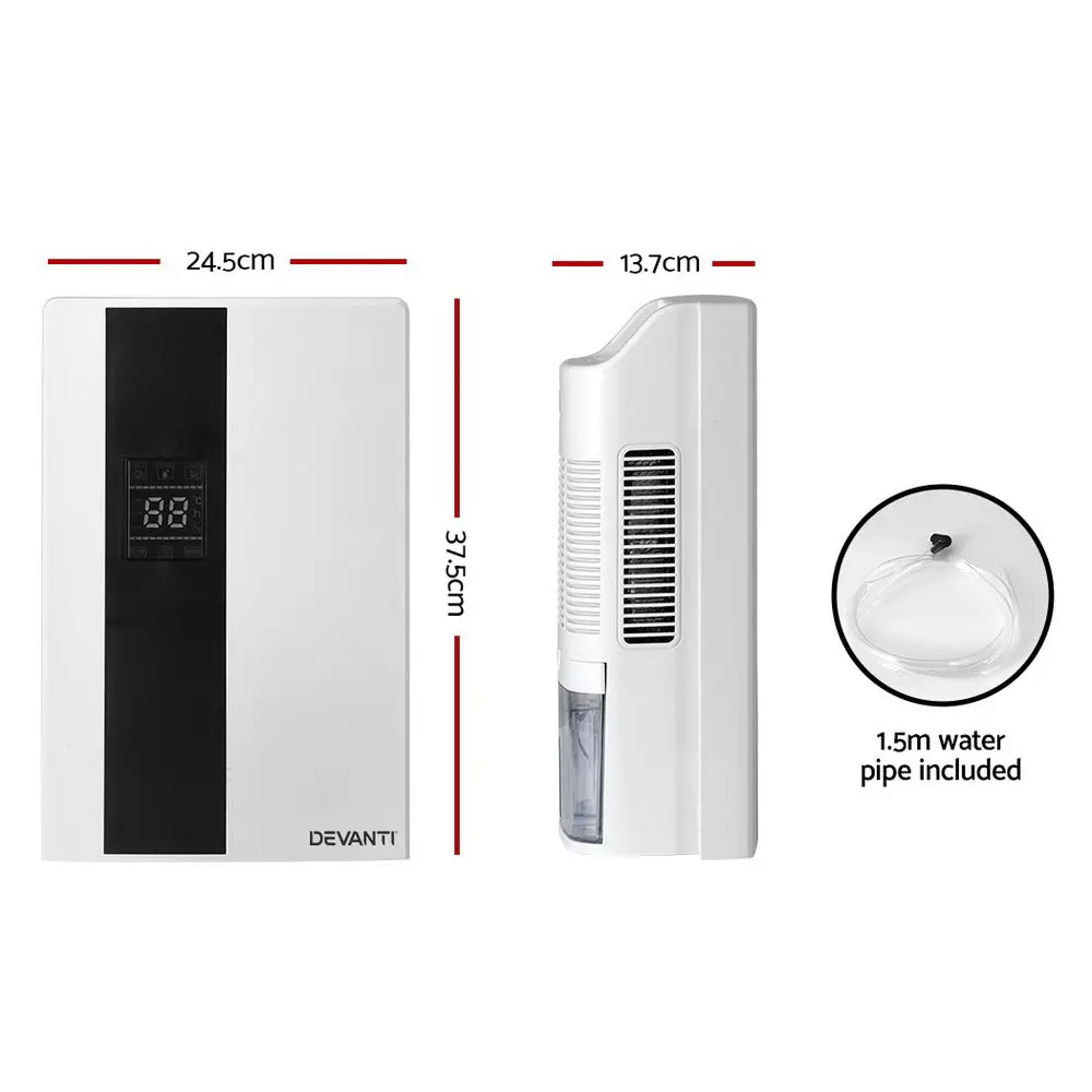 Devanti Dehumidifier 2L Air Purifier (White) 2