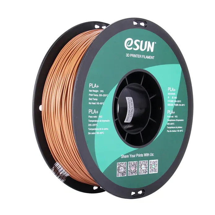 Esun Pla+ Hs High Speed 3D Print Filament 1.75Mm 1Kg - Light Brown 1