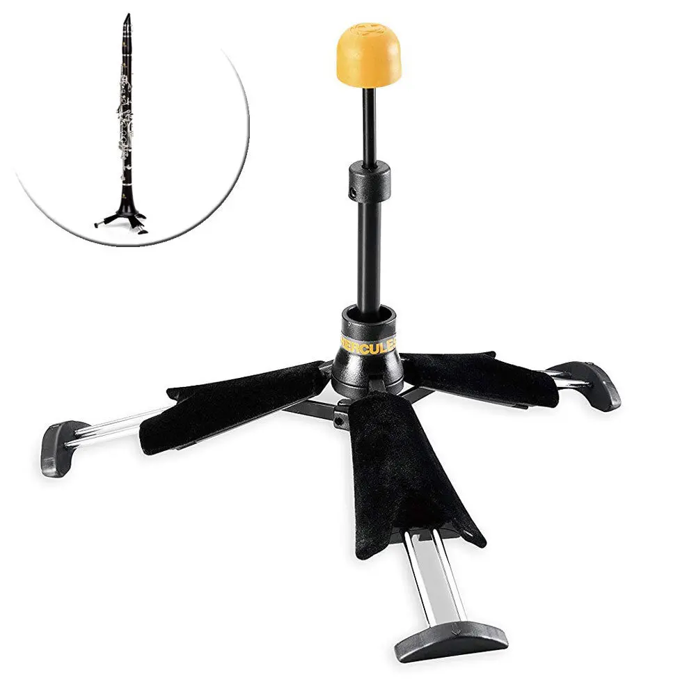 Hercules Travlite In'bell Clarinet Stand 2
