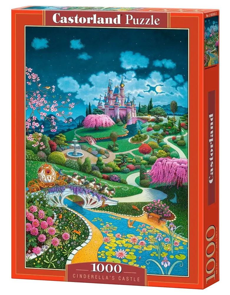 Castorland 1000-Pieces Cinderellas Castle Puzzle 1