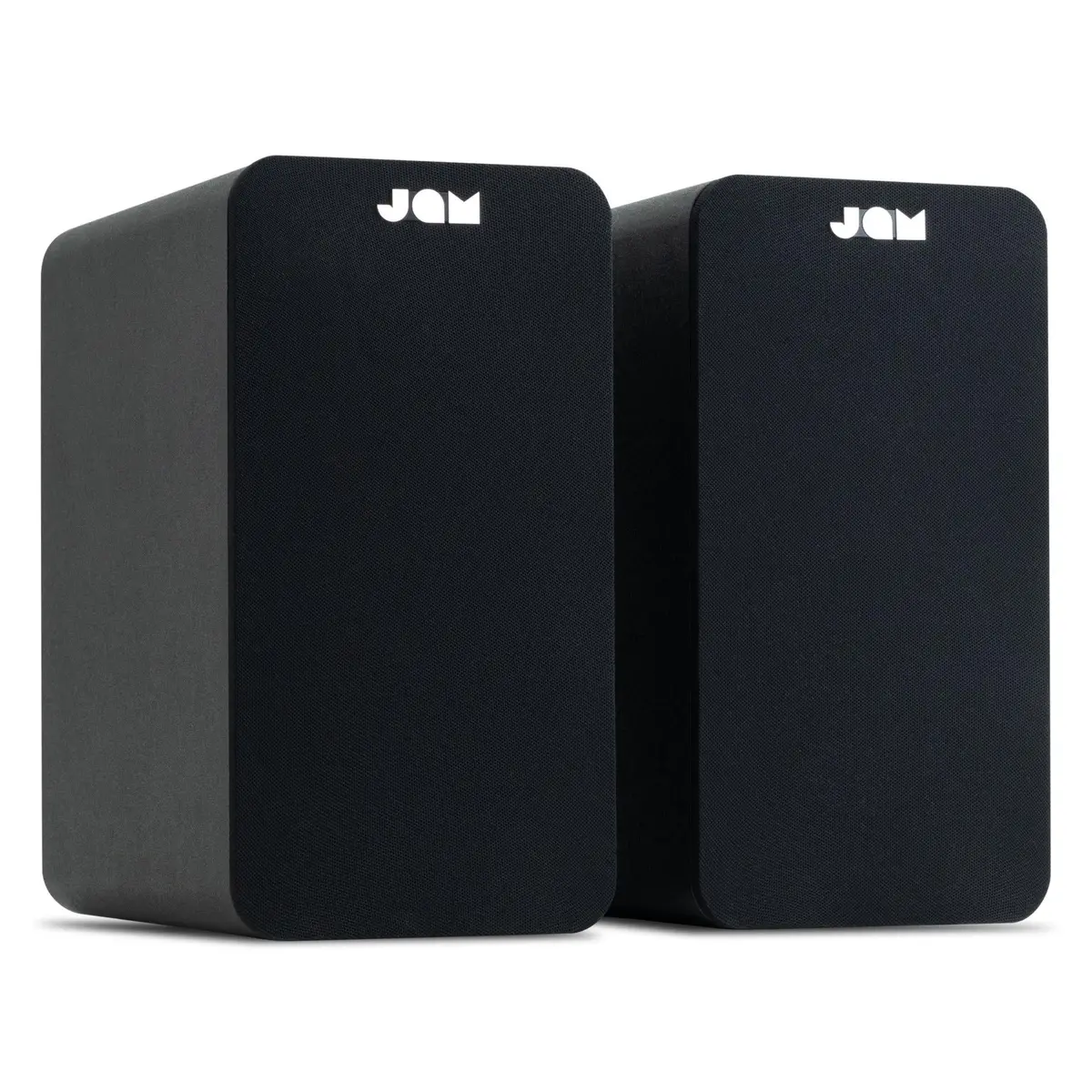 Jam Bookshelf Bluetooth Speakers (Black) 1