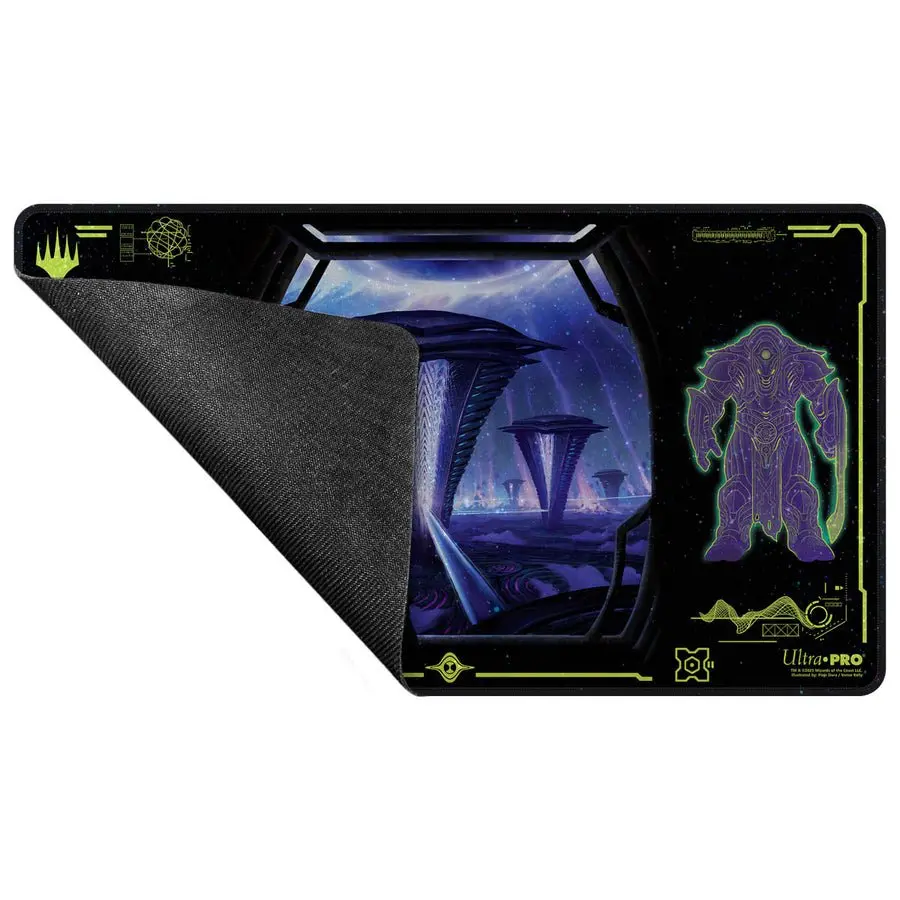 Ultra Pro: Up38885 Edge Of Eternities Holofoil Playmat Black Mythic For Mtg 1