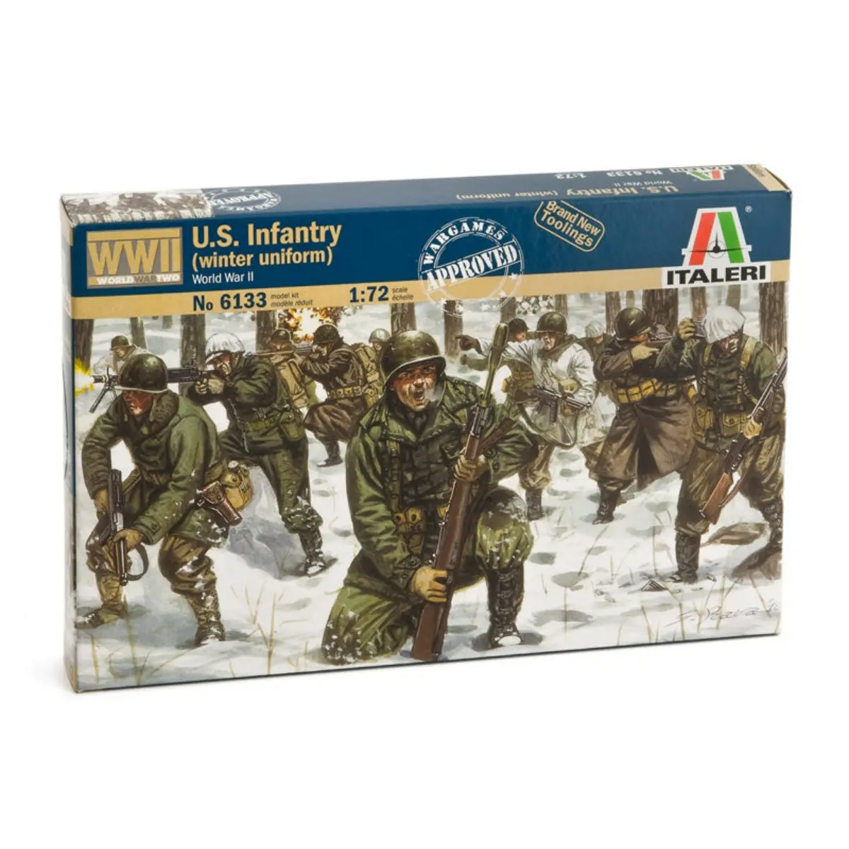 Italeri 1/72 Wwii Us Infantry Winter Uniform 1