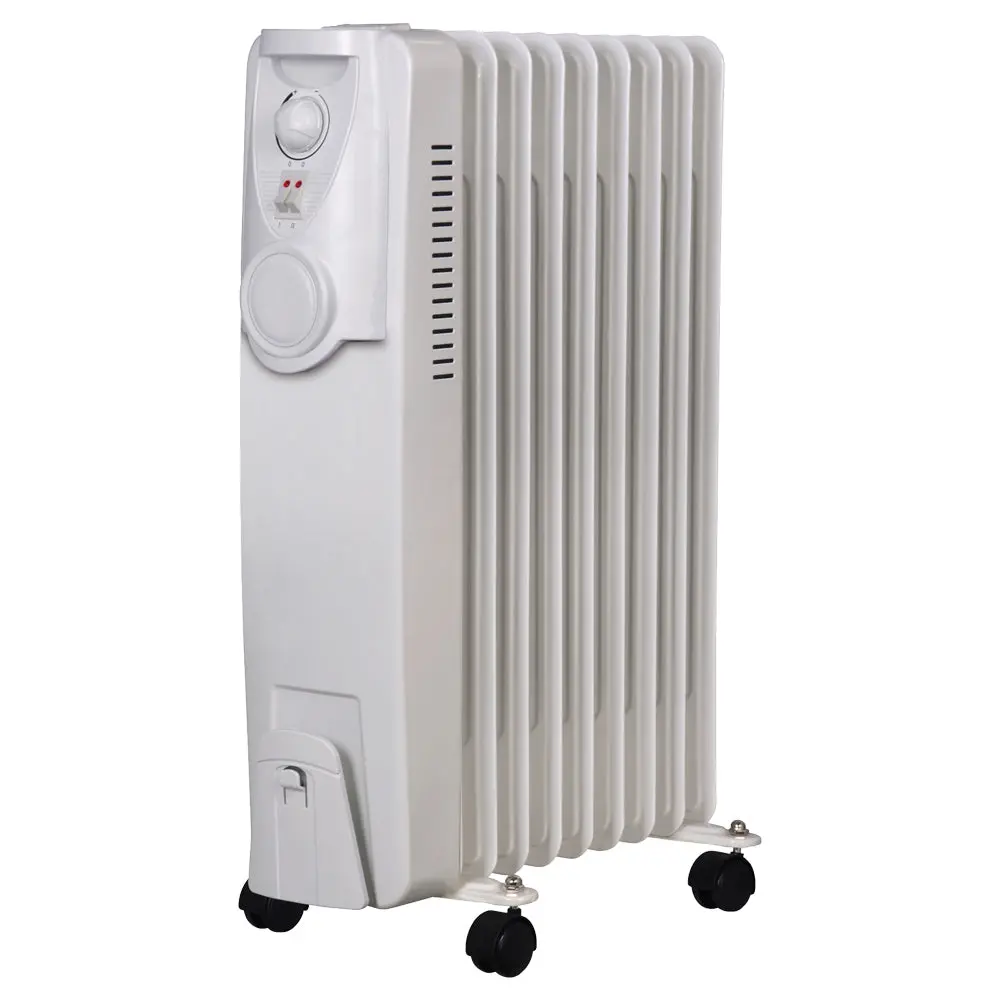 Heller Hoch9 2000W Electric Oil Heater (White) 1