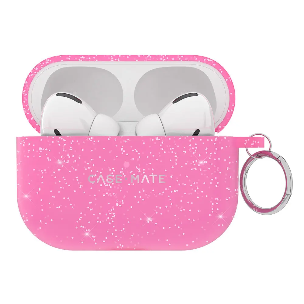 Case-Mate Gelli Case - For Airpods Pro 2 - Pink Sparkle - 2