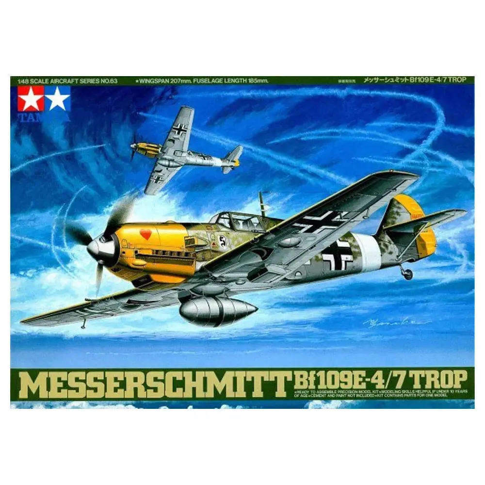 1/48 Messerschmitt Bf 109E4/7 Trop 1