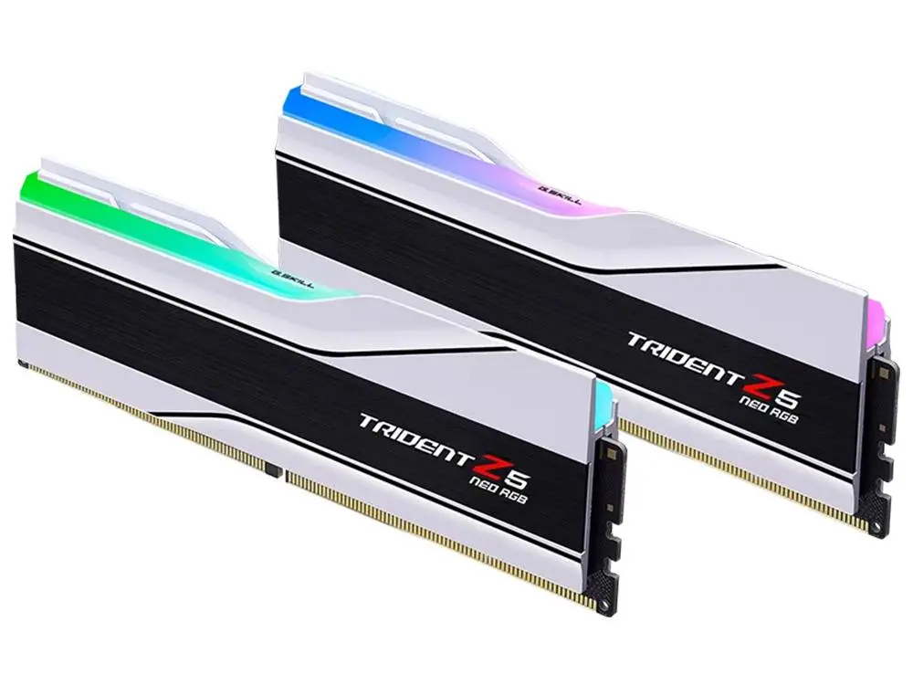 G.Skill Trident Z5 Neo Rgb 64Gb (2 X 32Gb) Ddr5 6000Mhz Cl36 Desktop Ram - White 2