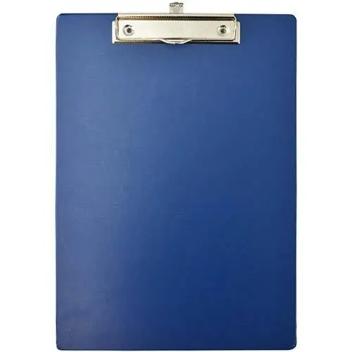Pack 10 Bantex Clipboard A4 Blue Bulk 2