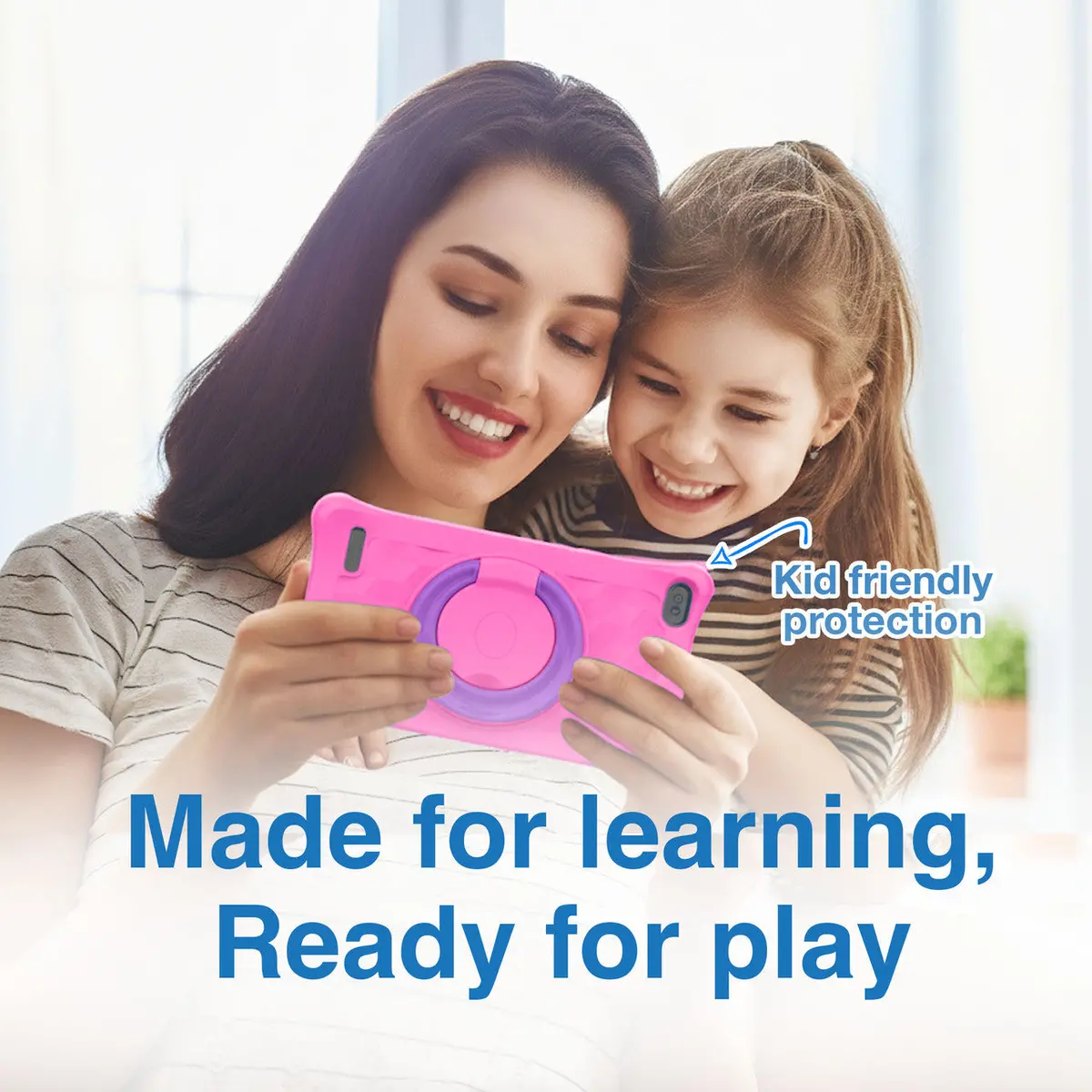 Laser 7-Inch Tablet 4Gb 64Gb With Pink Case (Pink) 2