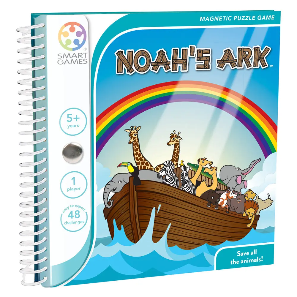 Smart Games Noahs Ark Magnetic Puzzle Travel Game 1