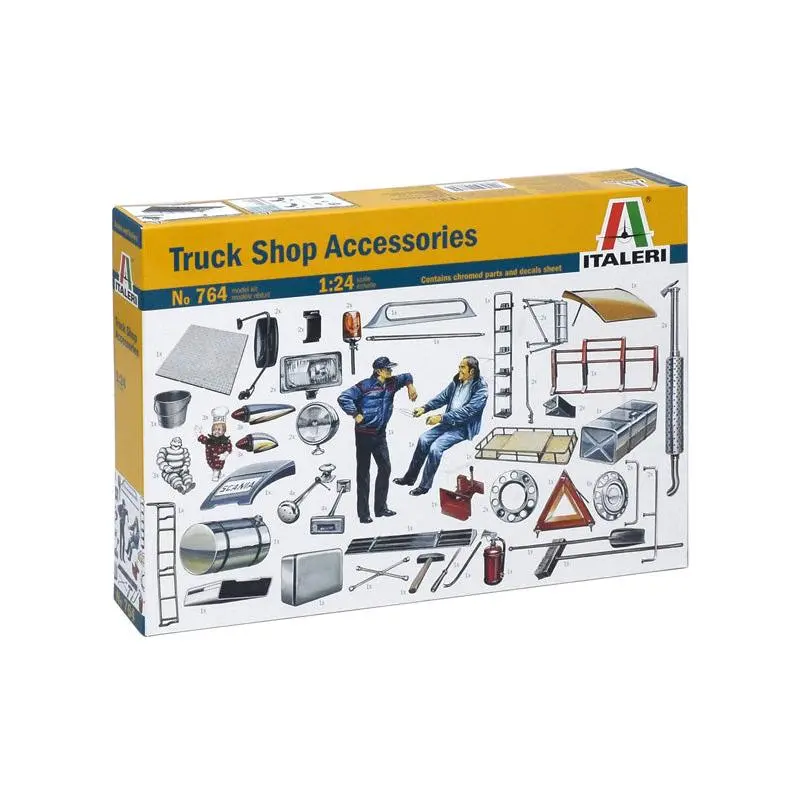 Italeri 1/24 Truck Shop Accessories 1