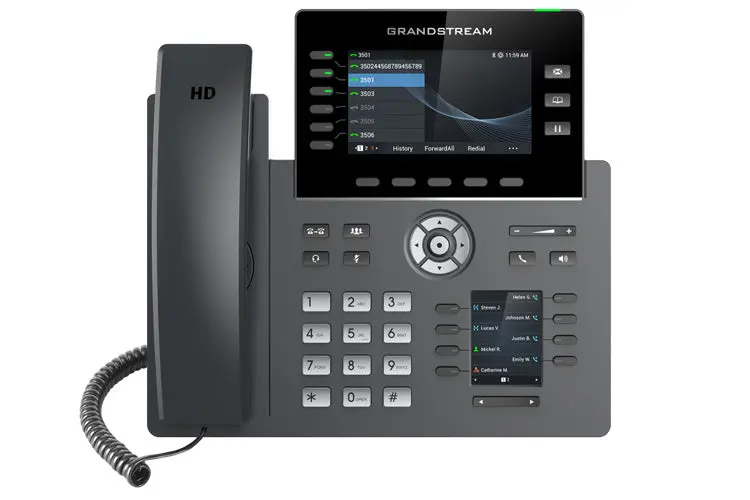 Grandstream Grp2616 6 Line Ip Phone 6 Sip Accounts Colour Screen 2