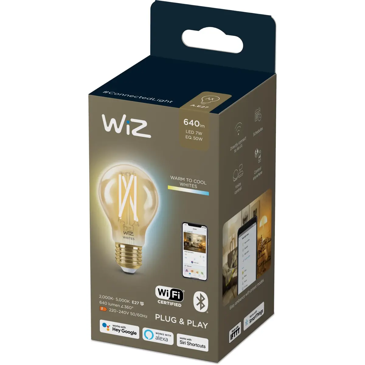 Wiz Filament A60 E27 Smart Bulb 1