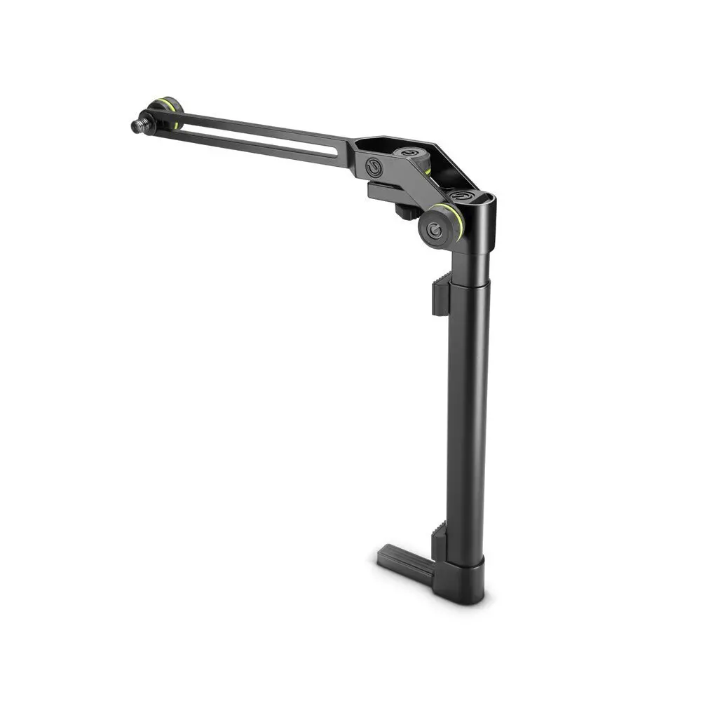 Gravity Mscabcl01 Aluminium Clamp Mic Holder/Stand Black 1