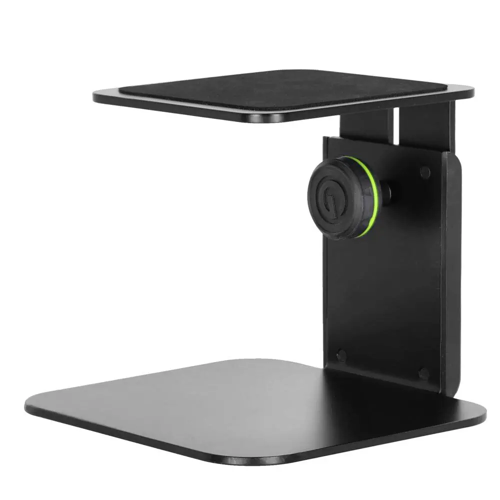 Gravity Sp3102cb Compact 25Cm Table Stand Storage Mount For Studio Monitor Black 1