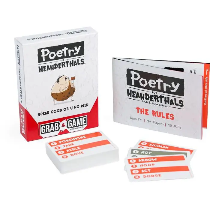 Grab & Game - Poetry For Neanderthals 1