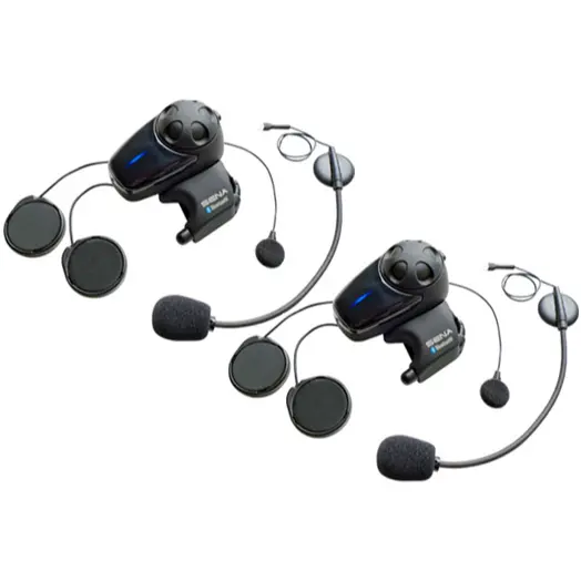 Sena Smh10 Twin Kit With Universal Microphone Bluetooth Dual Pack 1