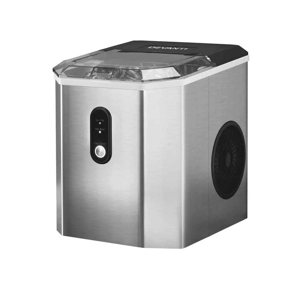 Devanti 12Kg Ice Maker Machine With Scoop Holder (Silver) 1