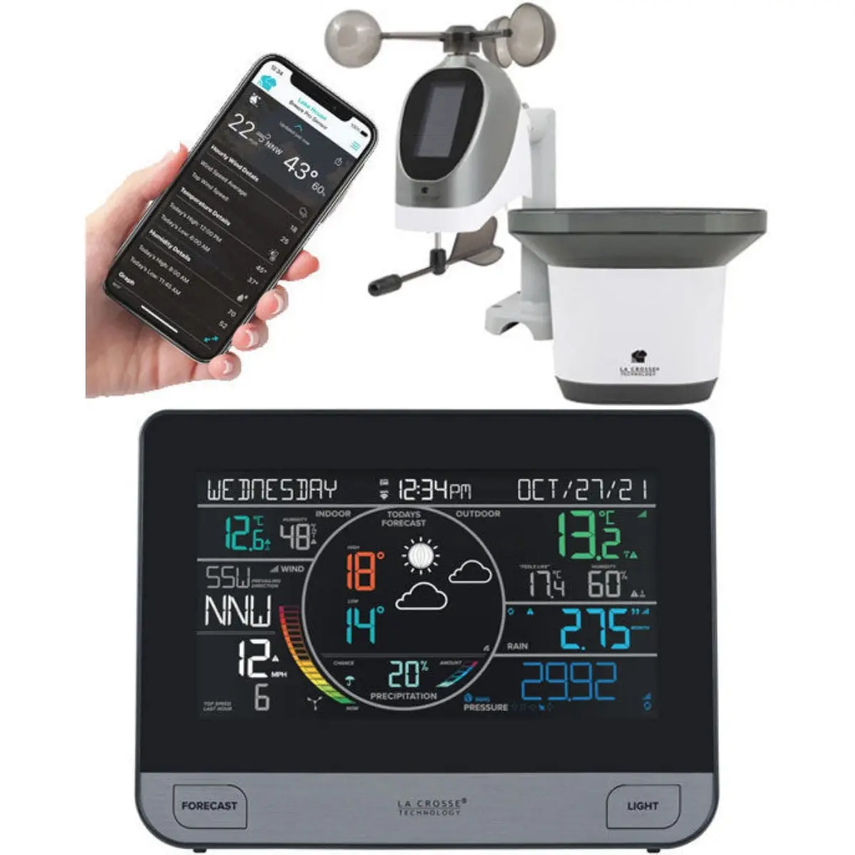 La Crosse V61-Pro-Int Wi-Fi Weather Station 1