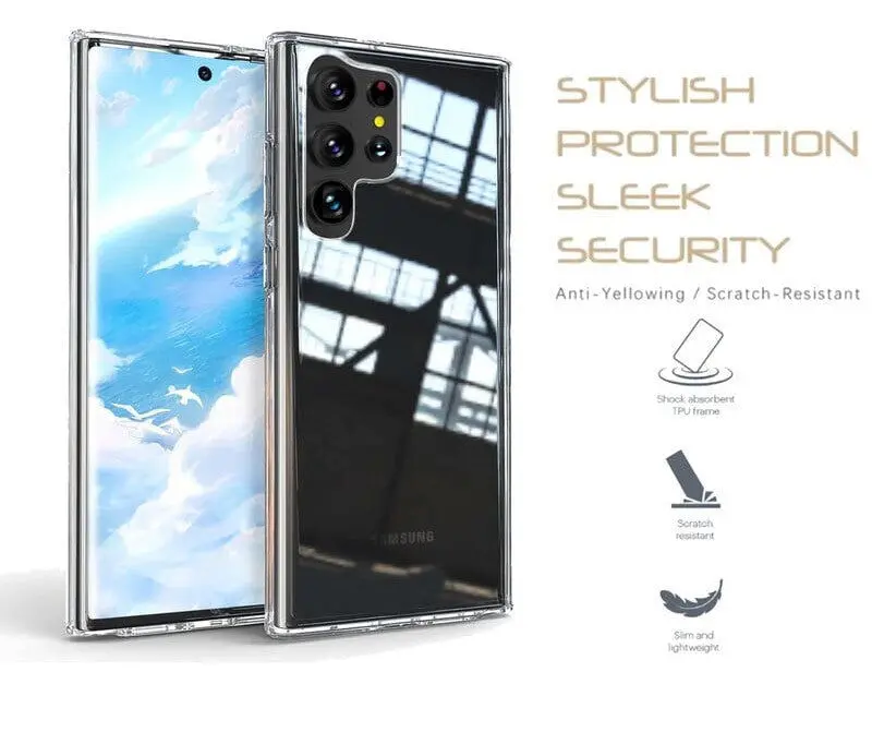 Ishield Crystal Palace Clear Case Samsung S23 Ultra 1
