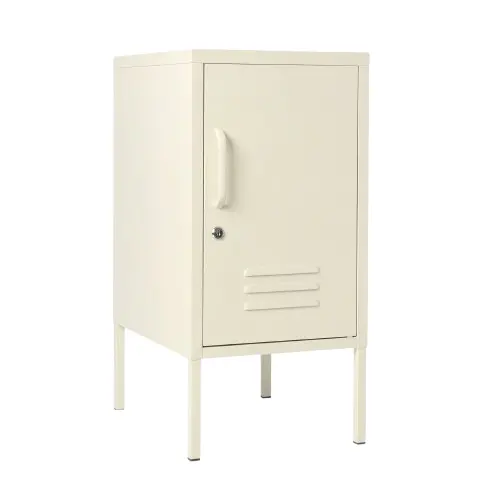 Desky Oslo Metal Locker Cabinet - Wheat / Right Opening 1